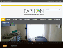 Tablet Screenshot of papillongenova.it